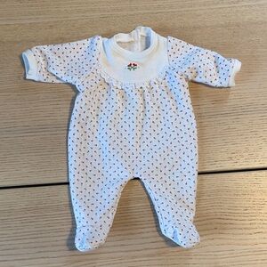 Floral Print Bitty Baby One Piece